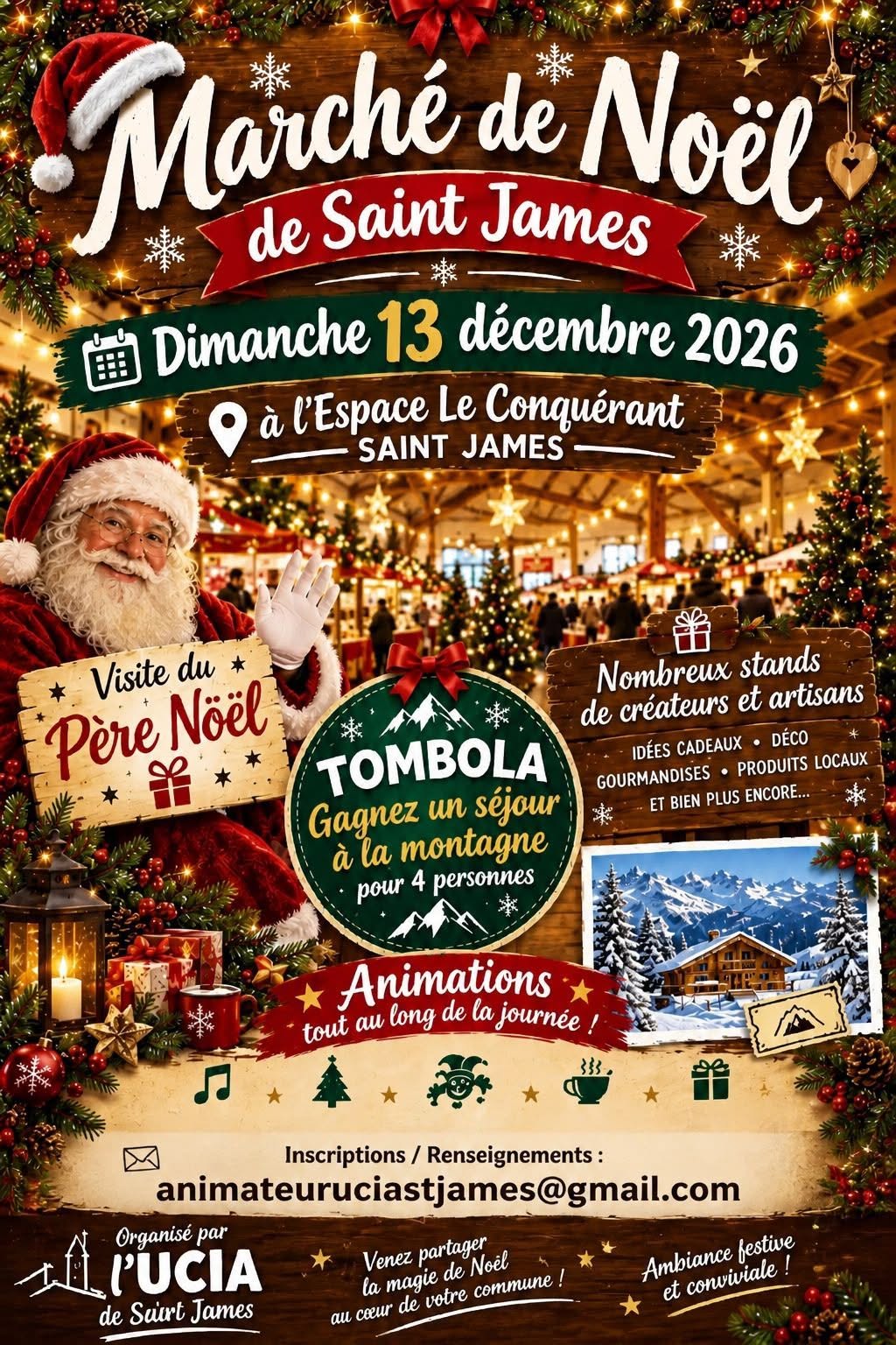 Marché de Noël à Saint-James