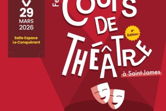 Festival Coups de Théâtre à Saint-James du 20 au 29 mars 2026