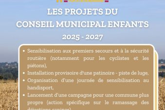Les projets du Conseil Municipal Enfants